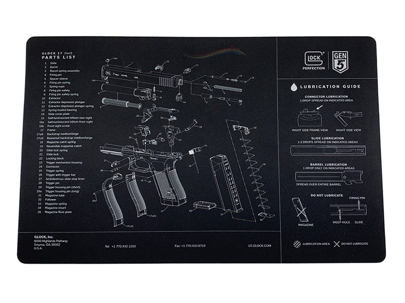 Glock Gen.5 Armorer’s Bench Mat