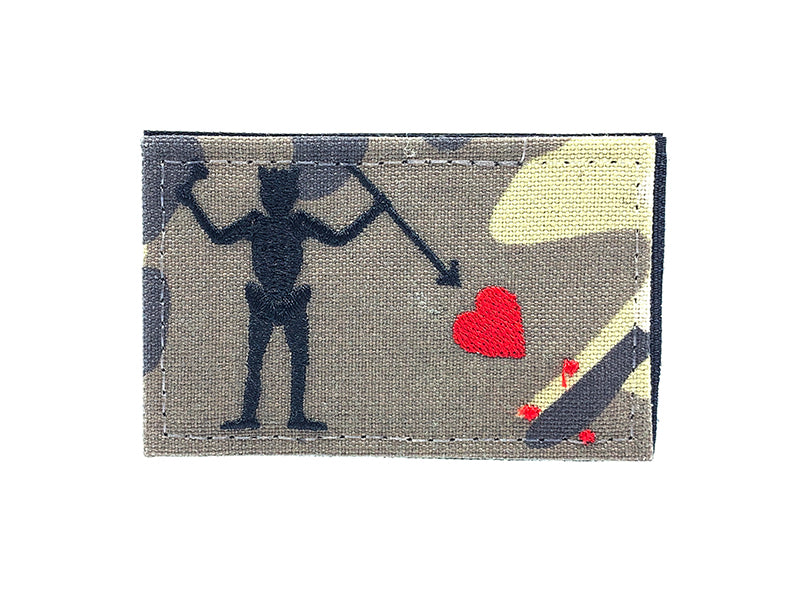 Seal Team Patch - Skeleton with Heart (Muticam)
