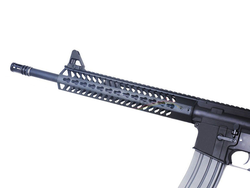 KWA FULL METAL KR12 AIRSOFT AEG RIFLE (12 INCH KEYMOD HANDGUARD)