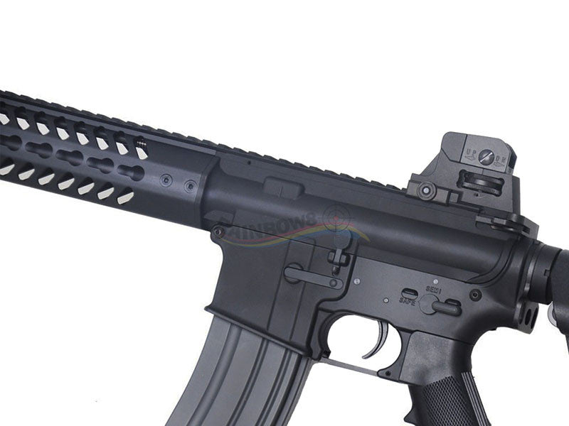 KWA FULL METAL KR12 AIRSOFT AEG RIFLE (12 INCH KEYMOD HANDGUARD)