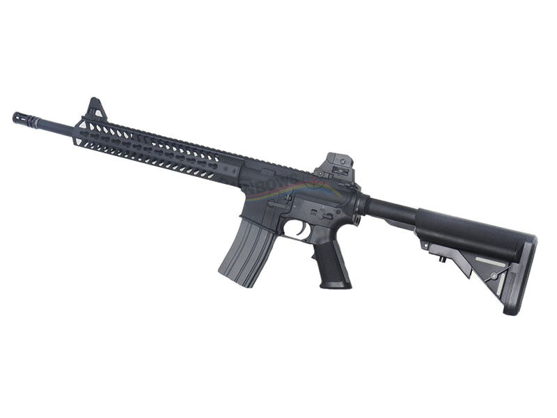 KWA FULL METAL KR12 AIRSOFT AEG RIFLE (12 INCH KEYMOD HANDGUARD)