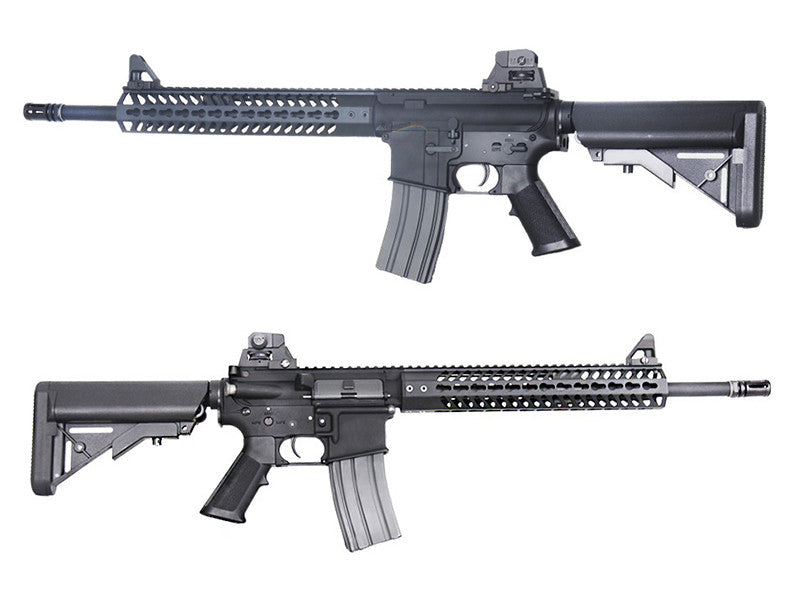 KWA FULL METAL KR12 AIRSOFT AEG RIFLE (12 INCH KEYMOD HANDGUARD)