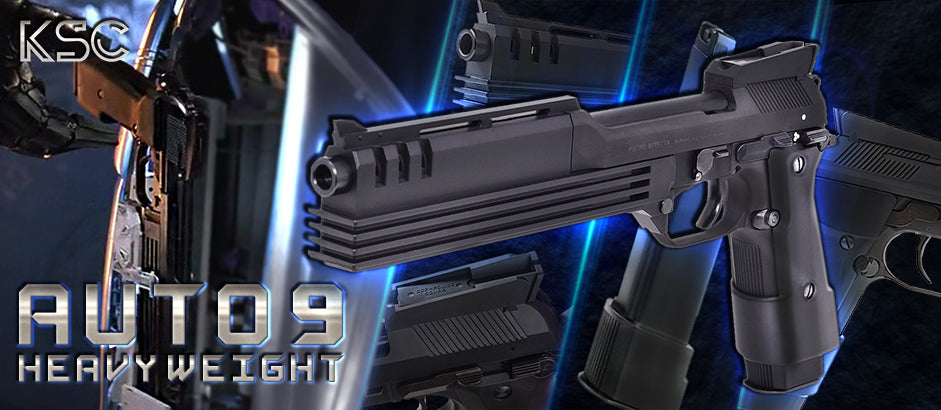 KSC M93R Auto9 C (Robocop) GBB Pistol - Heavy Weight New Japan Ver.