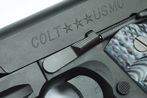 Guarder Stainless Slide Stop for MARUI M45A1 (Black)