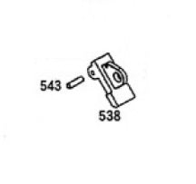 Folding Grip Holder & Pin(Part No.538 & 543) For KSC M93RII GBB