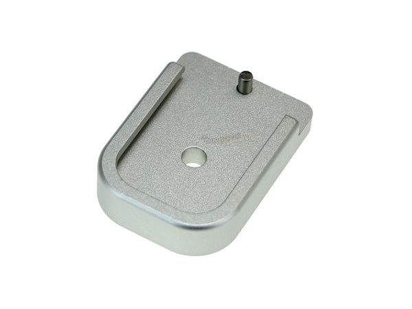 CowCow D01 Dottac MagBase For Hi-Capa GBB Magazine (Silver)