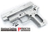 Guarder Aluminum Slide & Frame For MARUI P226 Rail (Silver/Late Ver. Marking) - 2022 New Version