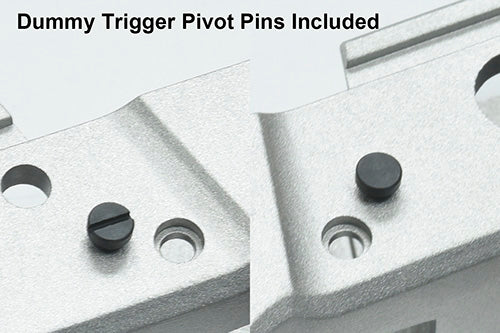 Guarder Aluminum Slide & Frame For MARUI P226 Rail (Silver/Late Ver. Marking) - 2022 New Version