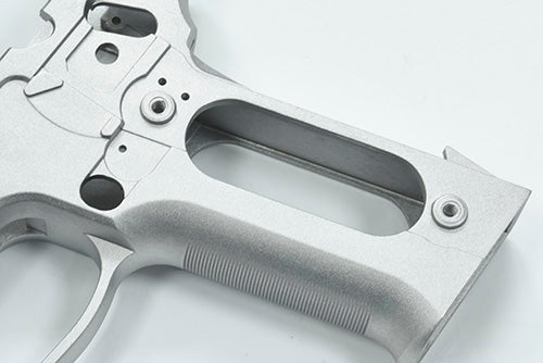 Guarder Aluminum Slide & Frame For MARUI P226 Rail (Silver/Late Ver. Marking) - 2022 New Version