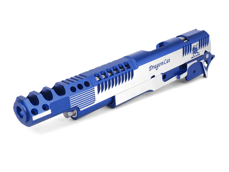 Airsoft Masterpiece Limcat SteelCat Open Slide Kit Set (Blue)