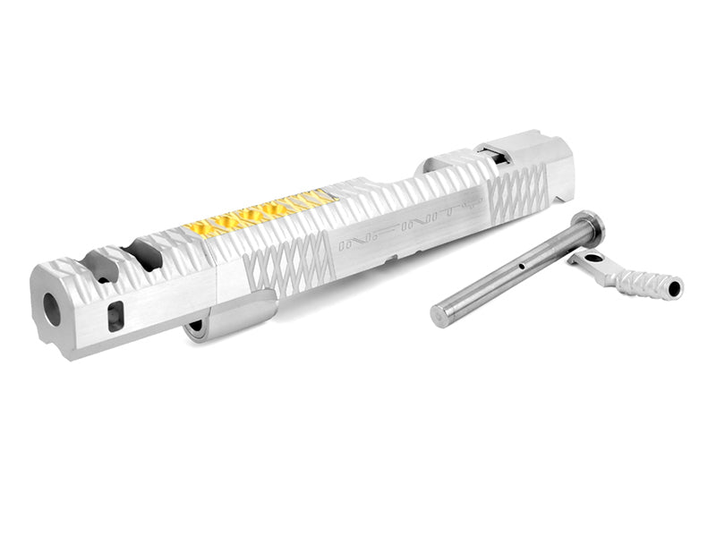 Airsoft Masterpiece Infinity IMM Cross Ver.2 Open Slide Kit (Silver)