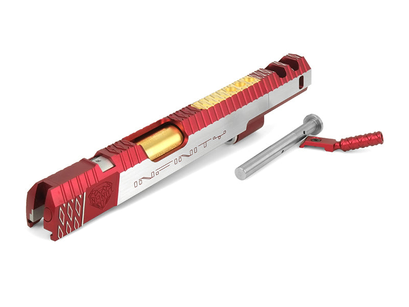 Airsoft Masterpiece Infinity IMM Cross Ver.3 (Diamond) Open Slide Kit (Red 2Tones)