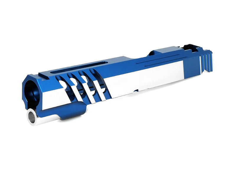 Airsoft Masterpiece Custom "Saber" Standard Slide for Hi-CAPA/1911 (Blue, TwoTone)