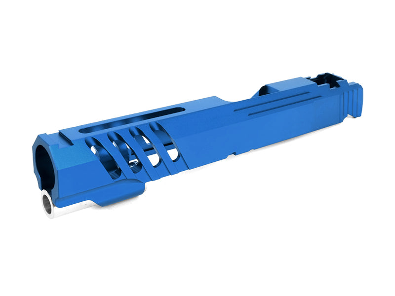 Airsoft Masterpiece Custom "Saber" Standard Slide for Hi-CAPA/1911 (Blue)