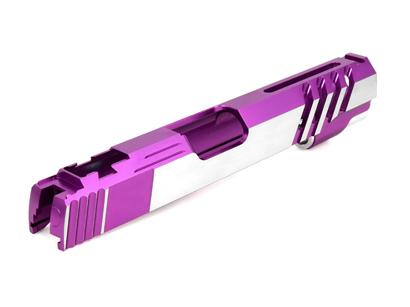 Airsoft Masterpiece Custom "Saber" Standard Slide for Hi-CAPA/1911 (Purple, TwoTone)