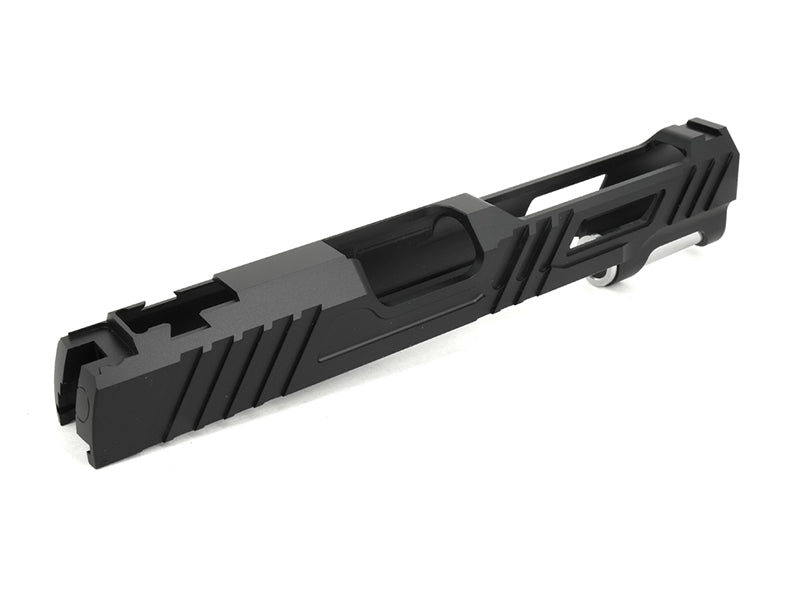 Airsoft Masterpiece Custom "HAWK" Standard Slide for Hi-CAPA/1911 (Black)