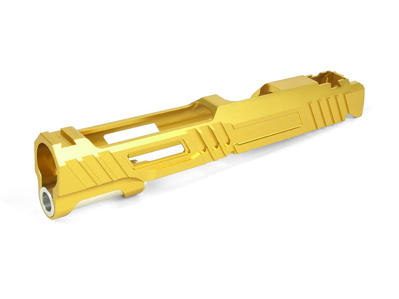 Airsoft Masterpiece Custom "HAWK" Standard Slide for Hi-CAPA/1911 (Gold)