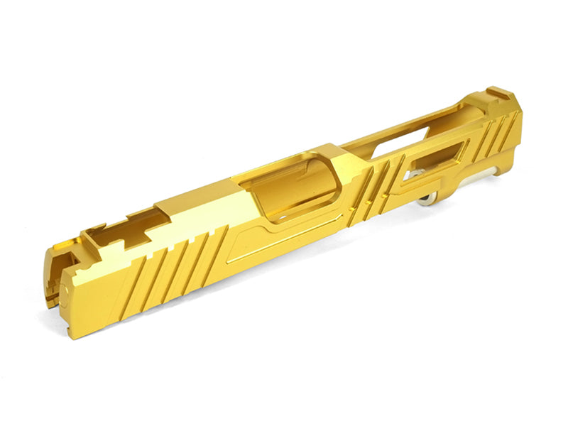 Airsoft Masterpiece Custom "HAWK" Standard Slide for Hi-CAPA/1911 (Gold)