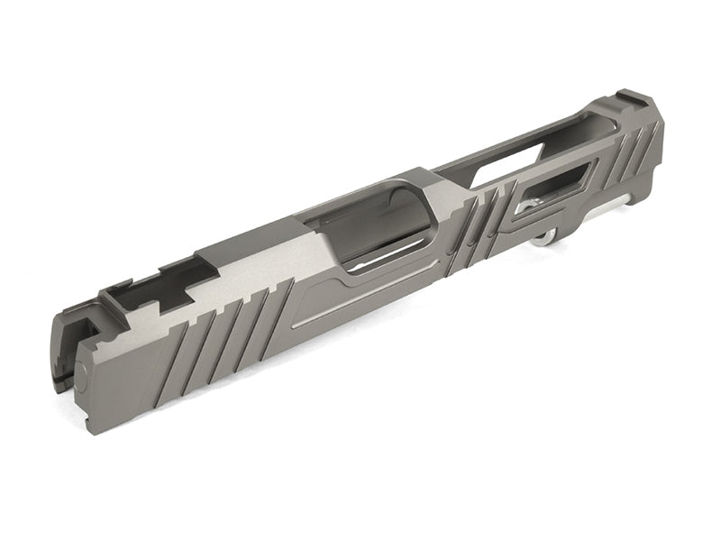 Airsoft Masterpiece Custom "HAWK" Standard Slide for Hi-CAPA/1911 (Titanium Grey)