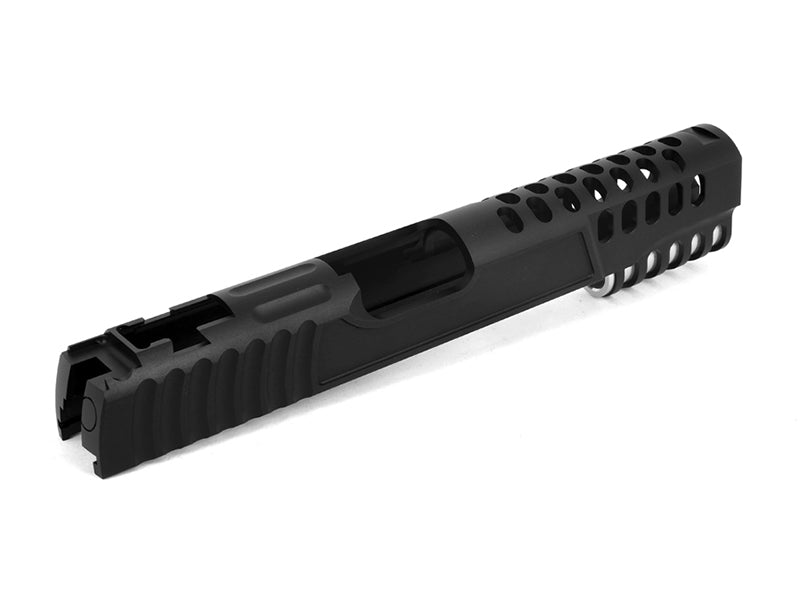 Airsoft Masterpiece ver. 12 Custom Standard Slide for Hi-CAPA / 1911 (Black)