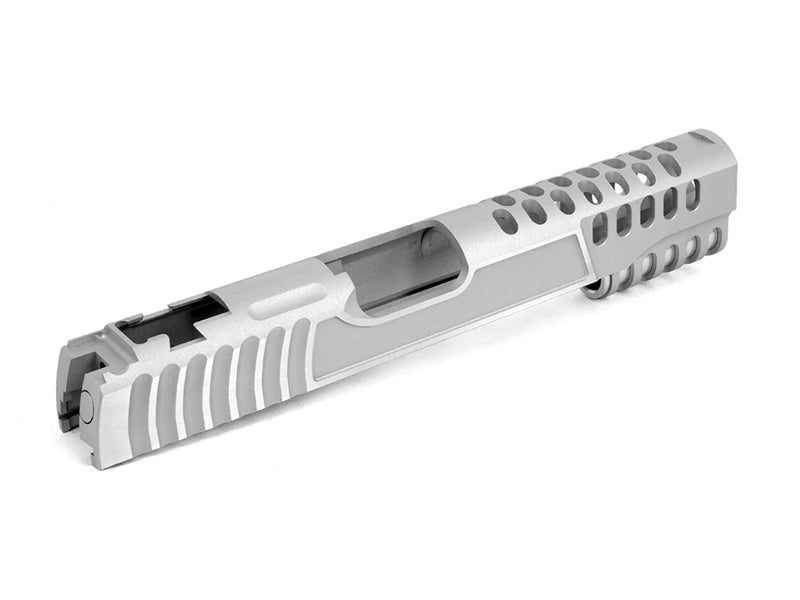 Airsoft Masterpiece ver. 12 Custom Standard Slide for Hi-CAPA / 1911 (Silver)