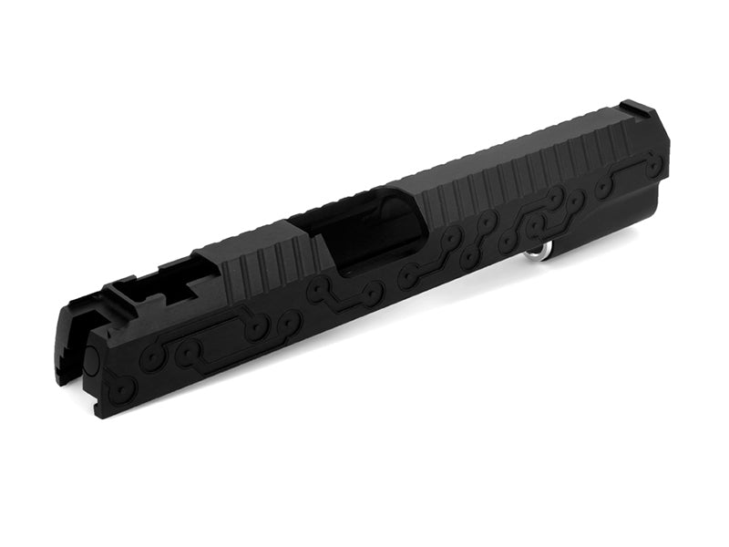 Airsoft Masterpiece Infinity FUTURE Standard Slide for Hi-CAPA / 1911 (Black)