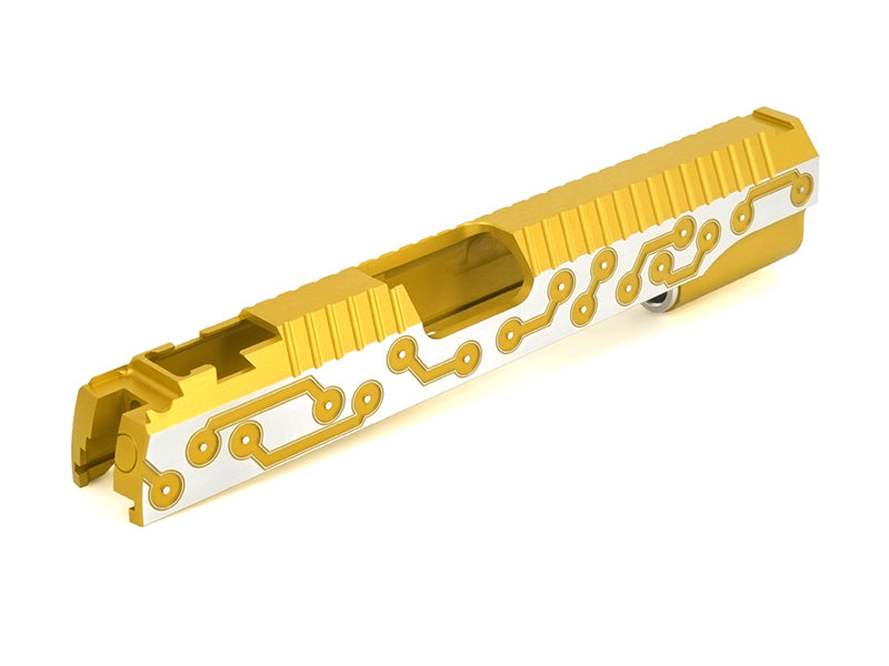 Airsoft Masterpiece Infinity FUTURE Standard Slide for Hi-CAPA / 1911 (Gold)