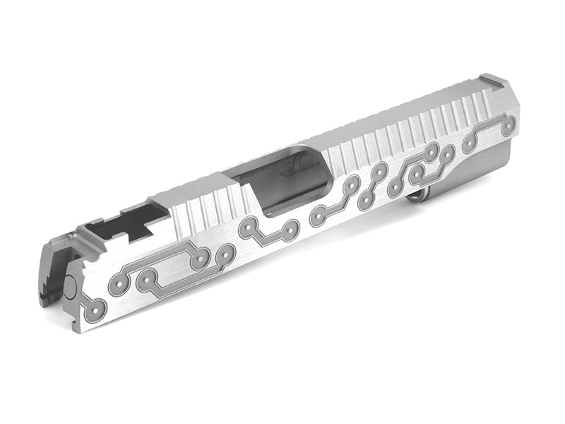 Airsoft Masterpiece Infinity FUTURE Standard Slide for Hi-CAPA / 1911 (Silver)