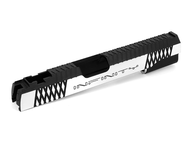 Airsoft Masterpiece Infinity Cross ver.3 Standard Slide for Hi-CAPA / 1911 (TwoTone)