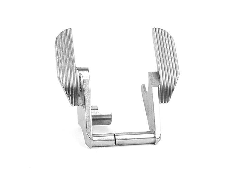 Airsoft Masterpiece Steel Thumb Safeties - SV (Ver. 2) Silver