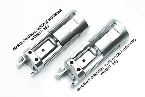 Guarder Original Type Nozzle Housing For MARUI V10 (Silver)