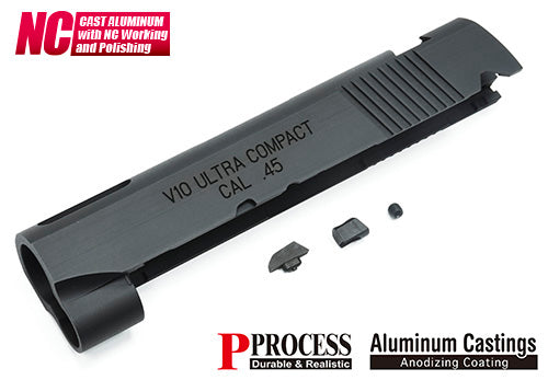 Guarder Aluminum Slide for MARUI V10 (Black)