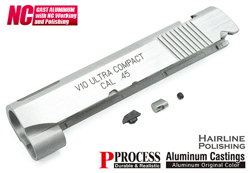 Guarder Aluminum Slide for MARUI V10 (Silver Polishing)