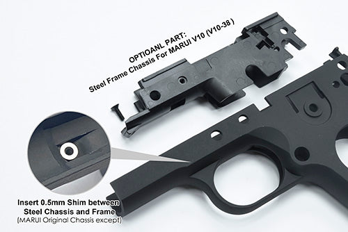 Guarder Aluminum Frame for MARUI V10 (Black)