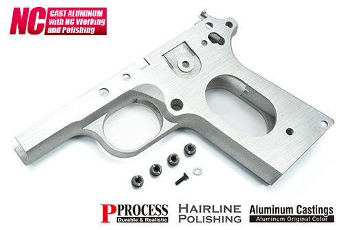 Guarder Aluminum Frame for MARUI V10 (Silver Polishing)