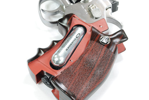 WG 701 Fullmetal Revolver 4" CO2 Pistol (Silver)