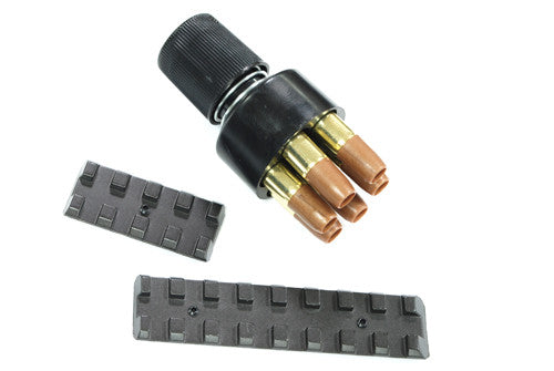 WG 701 Fullmetal Revolver 4" CO2 Pistol (Silver)