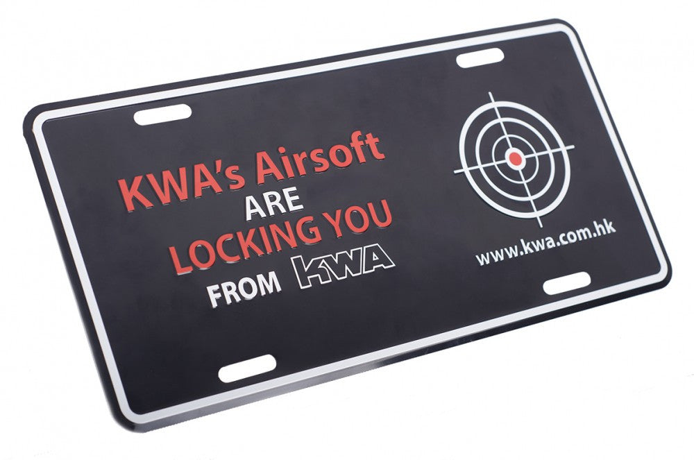 DECO CAR PLATE by KWA