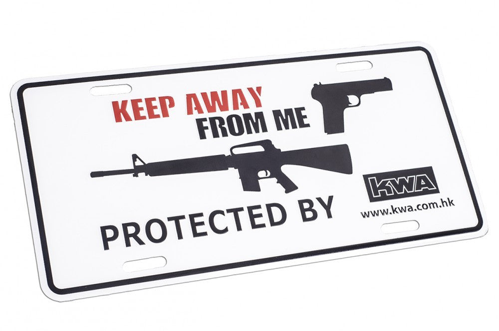 DECO CAR PLATE by KWA