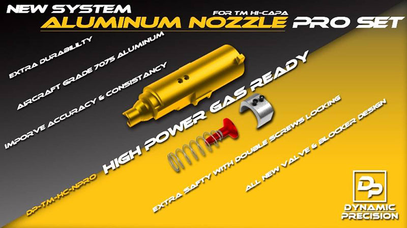 DP Aluminum Nozzle Pro Set For Marui Hi-Capa