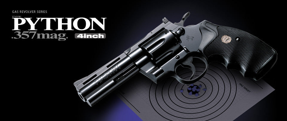 Tokyo Marui Python 357 4 inch Gas Revolver