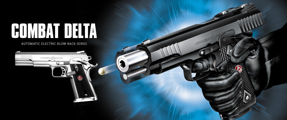 Tokyo Marui Combat Delta EBB Pistol (Black)