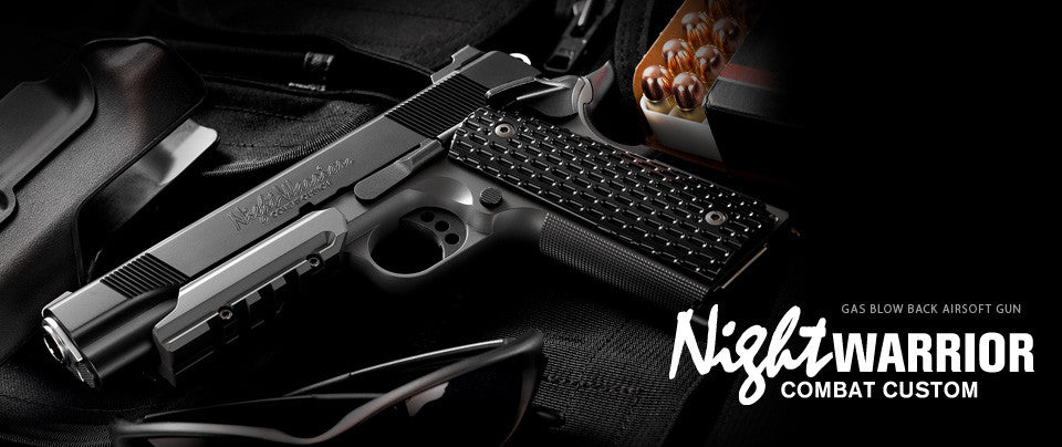 Tokyo Marui Night Warrior (1911 Custom) GBB Pistol