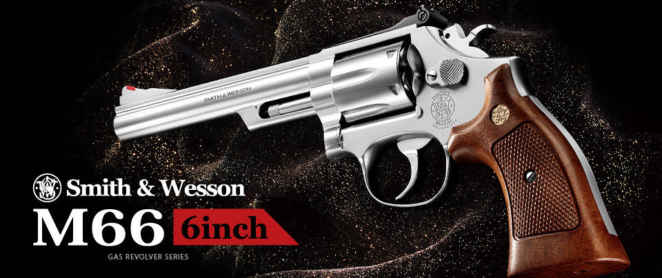 Tokyo Marui M66 6 inch Gas Revolver (24 Shots System, Silver)