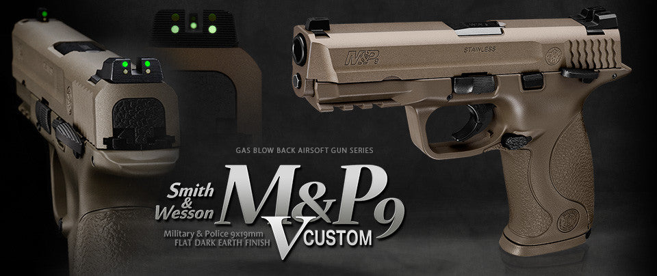 Tokyo Marui M&P 9 V-Custom GBB Pistol