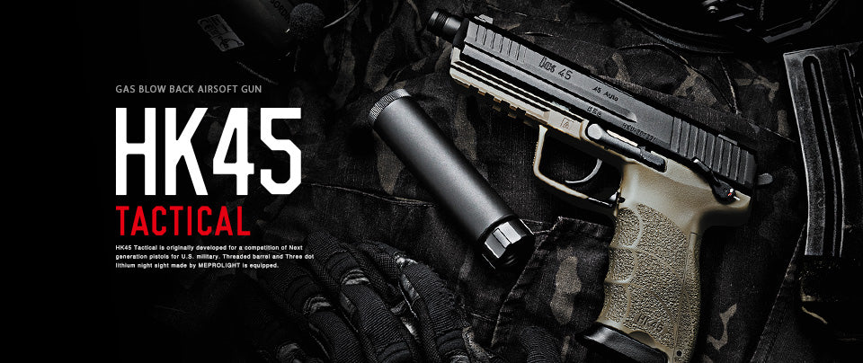TOKYO MARUI HK45 TACTICAL GBB PISTOL