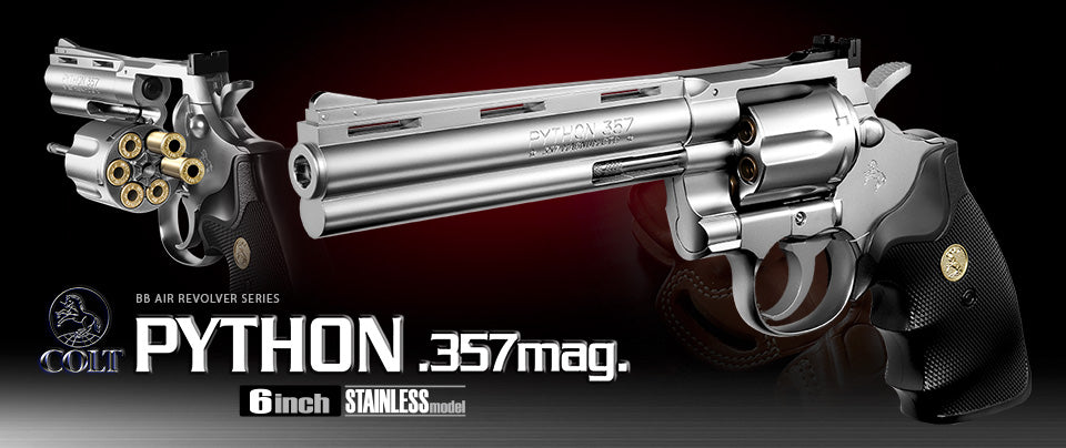 Tokyo Marui Air Python 6inch Revolver (Silver)