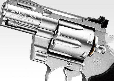 Tokyo Marui Python 357 2.5 inch Gas Revolver (Stainless Silver)