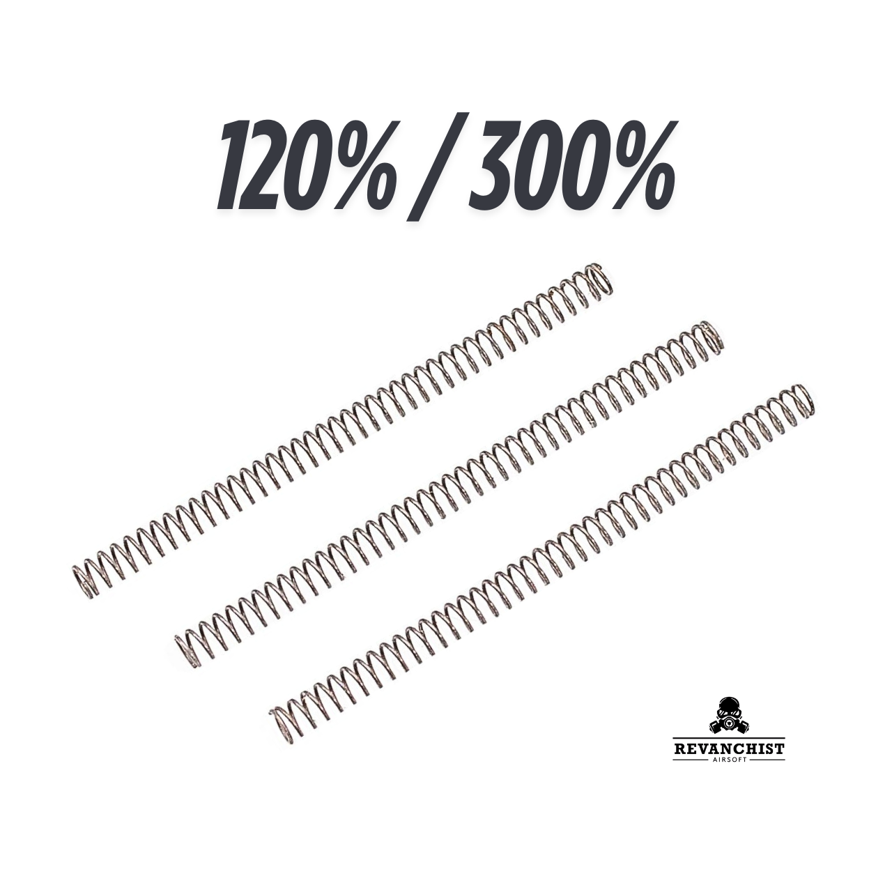 Revanchist Nozzle Spring for Hi-capa (120% / 300%) (3pcs)