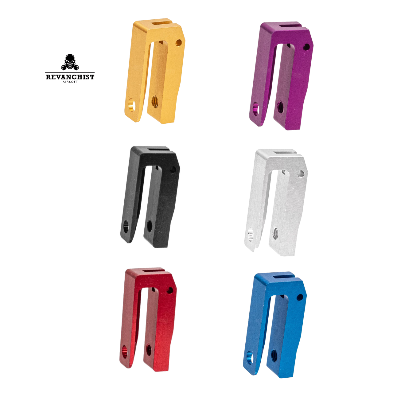Revanchist Aluminum Flat Short Trigger (Type G) for Marui Hi-capa Series (6 colors)
